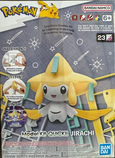 Bandai 2791226 #23 Pokemon Jirachi Model Kit Quick!