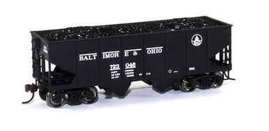 Bachmann 19509 HO 55 Ton 2 Bay USRA Outside Braced Hopper - B & O Capitol Dome #723046