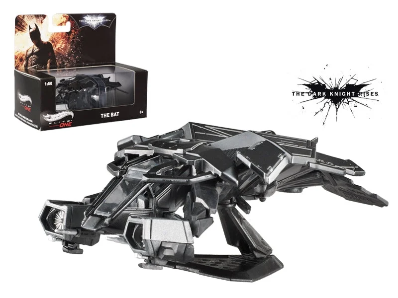 The Bat Plane Batman "The Dark Knight Rises" (2012) Movie "Elite One" Series 1/50 Diecast Model by Hot Wheels - Hotwheels