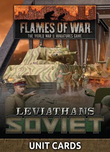 Late War Leviathans - Soviet unit Cards - FW276SU