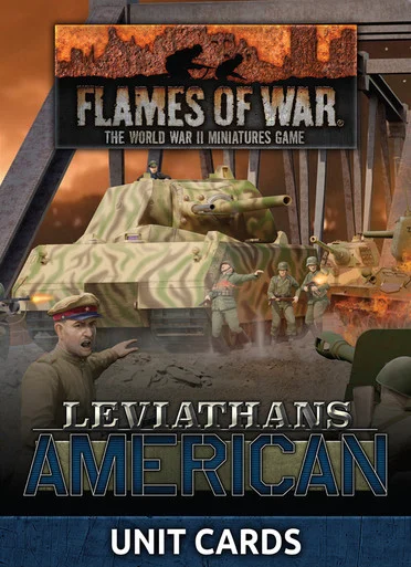 Late War Leviathans - American unit Cards FW276UU