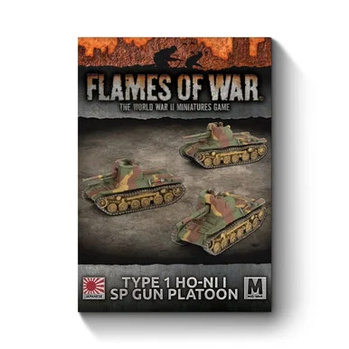 15mm Type 1 Ho-Ni 1 SPG Platoon (x3) - JBX16