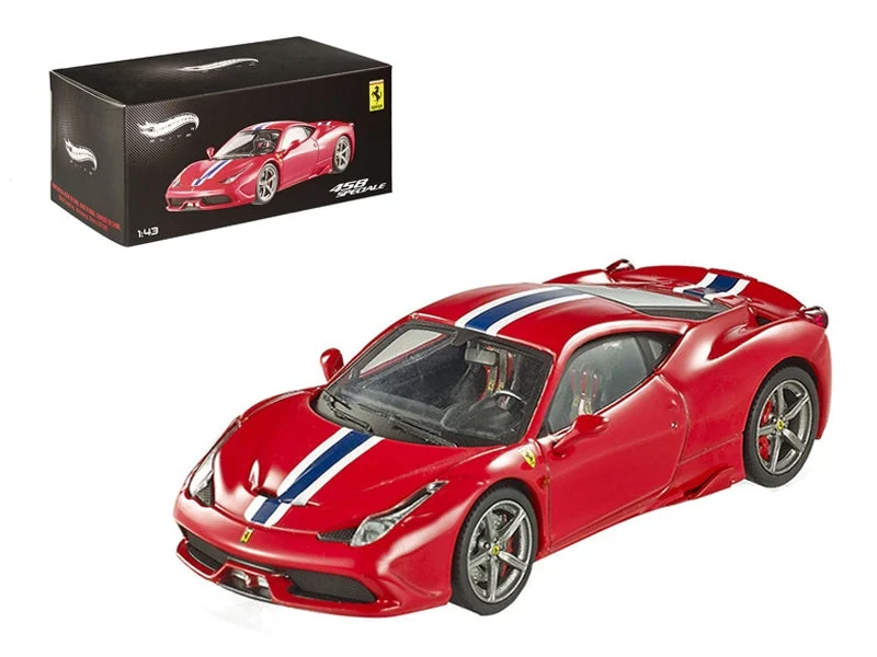 Ferrari 458 Italia Speciale Elite Edition 1/43 Diecast Car Model by Hot Wheels - Hotwheels