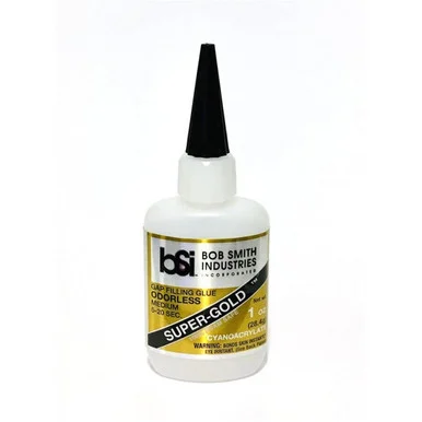 Bob Smith Industries BSI-126 Super-Gold+ CA Adhesive, 1/2 oz.