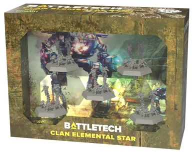 Catalyst Game Labs 35739 BattleTech: Miniature Force Pack - Clan Elemental Star