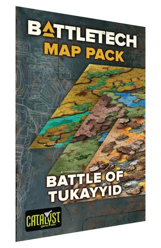 Catalyst Game Labs 35152 BattleTech: MapPack - Battle of Tukayyid