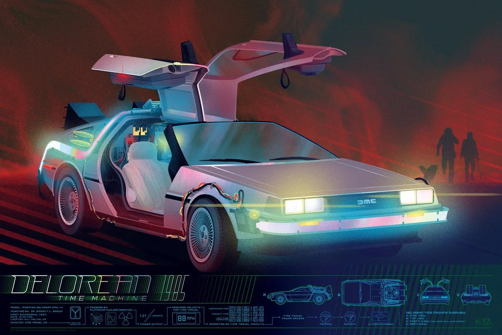 The Delorean (Variant) - Kevin Tong