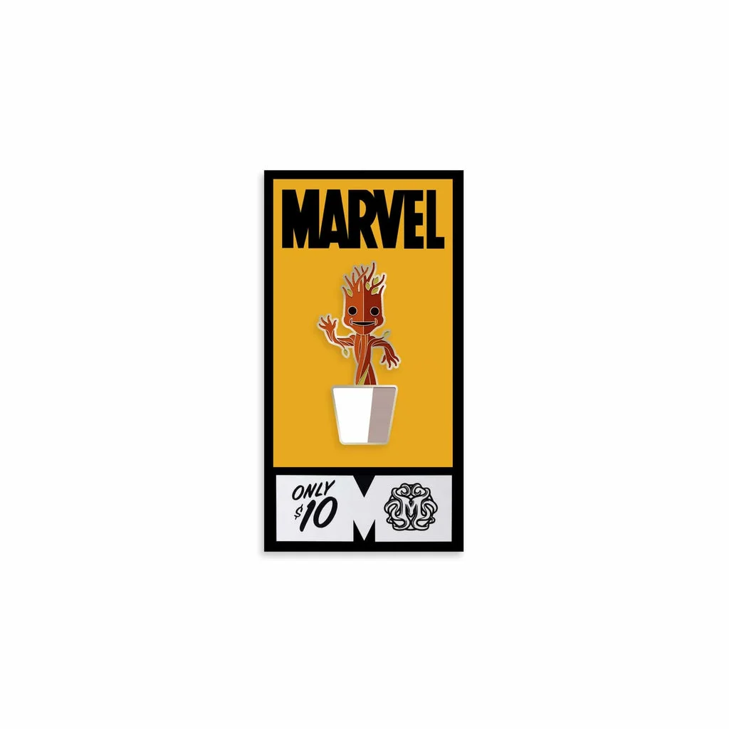 Baby Groot Enamel Pin - Tom Whalen