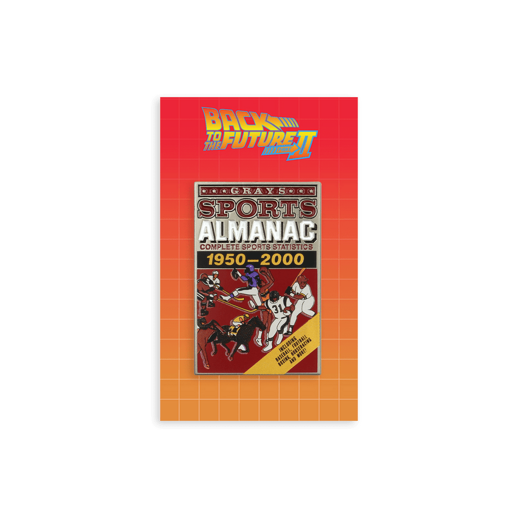 Back to the Future — Grays Sports Almanac Enamel Pin - Bruce Yan