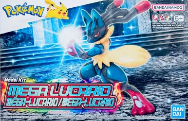 BAN2780773: Bandai #35 Mega Lucario Pokemon Plastic Model Kit