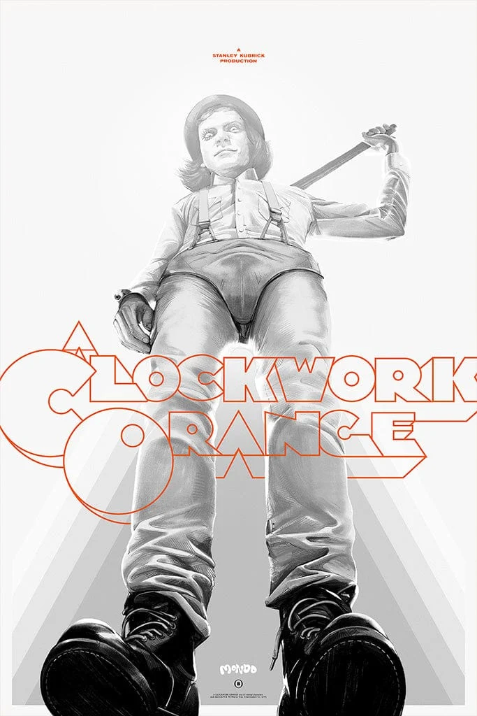 A Clockwork Orange Poster - Oliver Barrett