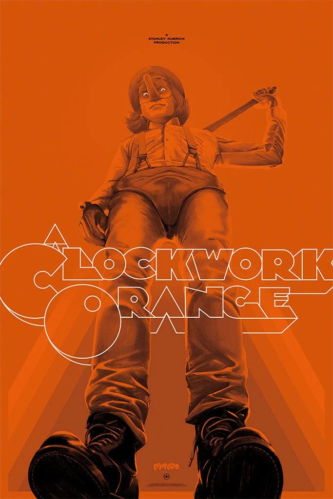 A Clockwork Orange (Variant) Poster - Oliver Barrett