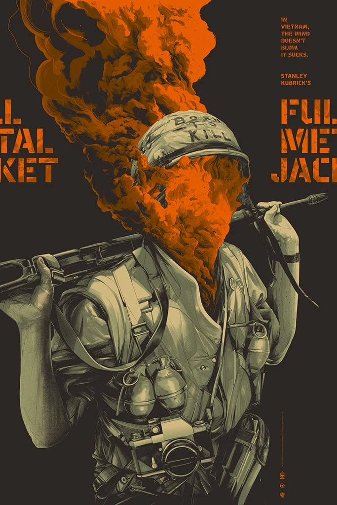 Full Metal Jacket (Variant) Poster - Oliver Barrett