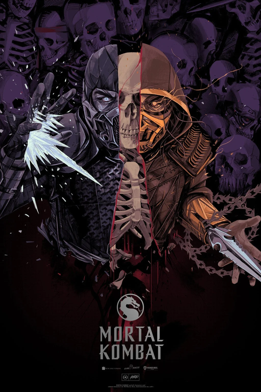 Mortal Kombat Poster - Oliver Barrett