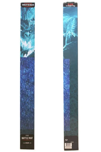 Wizkids 96052 Dungeons & Dragons: Icons of the Realms: Ocean Battle Mat