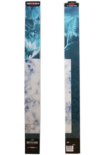 Wizkids 96051 Dungeons & Dragons Icons of the Realms: Tundra Battle Mat