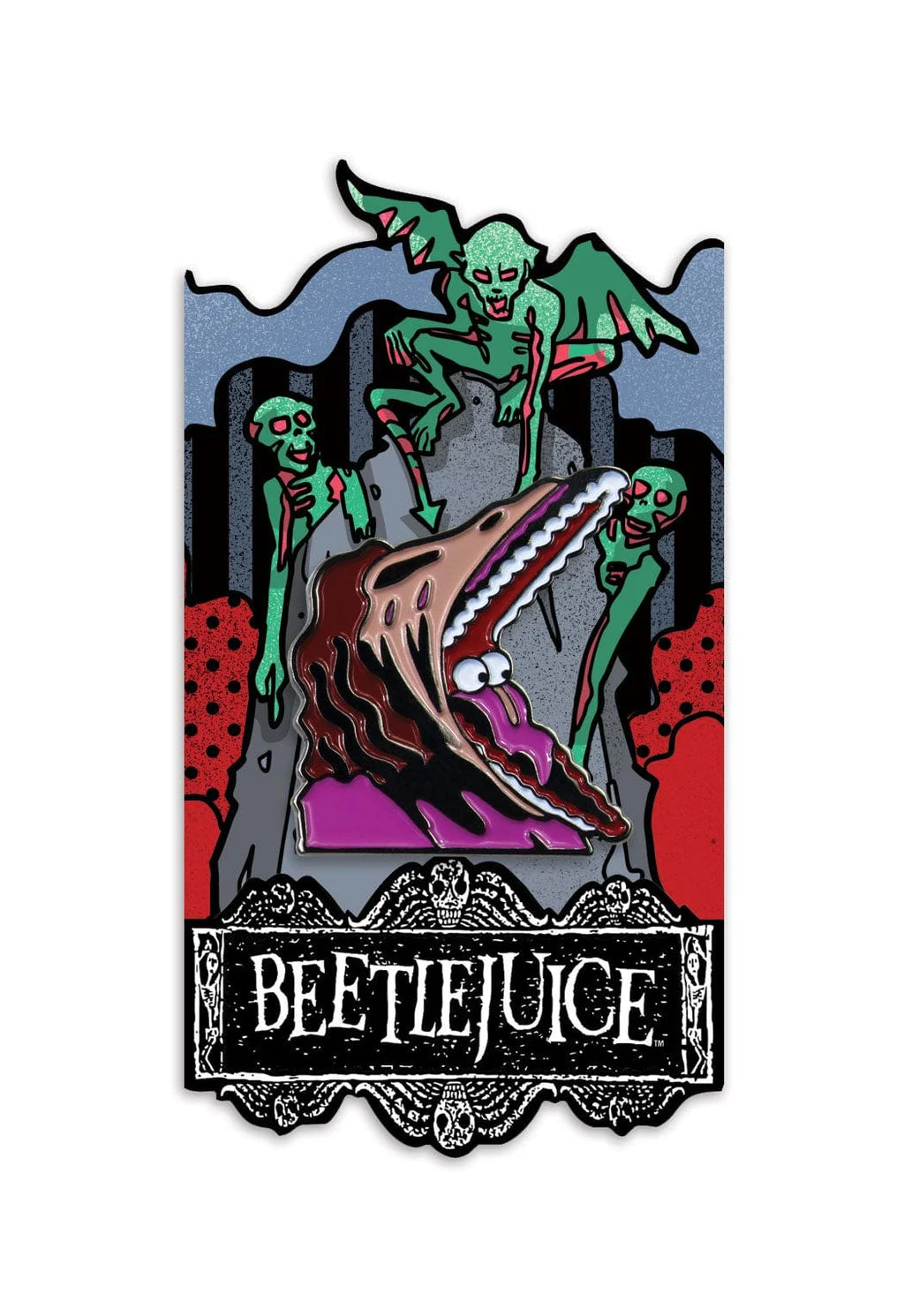 Beetlejuice: Barbara Enamel Pin - We Buy Your Kids