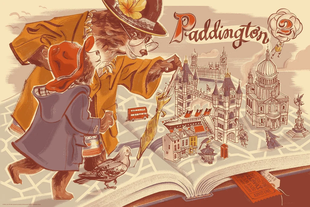 Paddington 2 Poster - Anne Benjamin