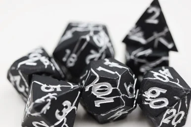 Foam Brain Games 4222 Black Quarry - Metal RPG Set