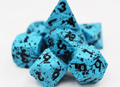 Foam Brain Games 4224 Blue Quarry - Metal RPG Set