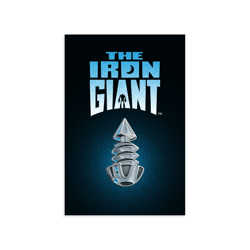 Iron Giant Bolt Enamel Pin - DKNG Studios