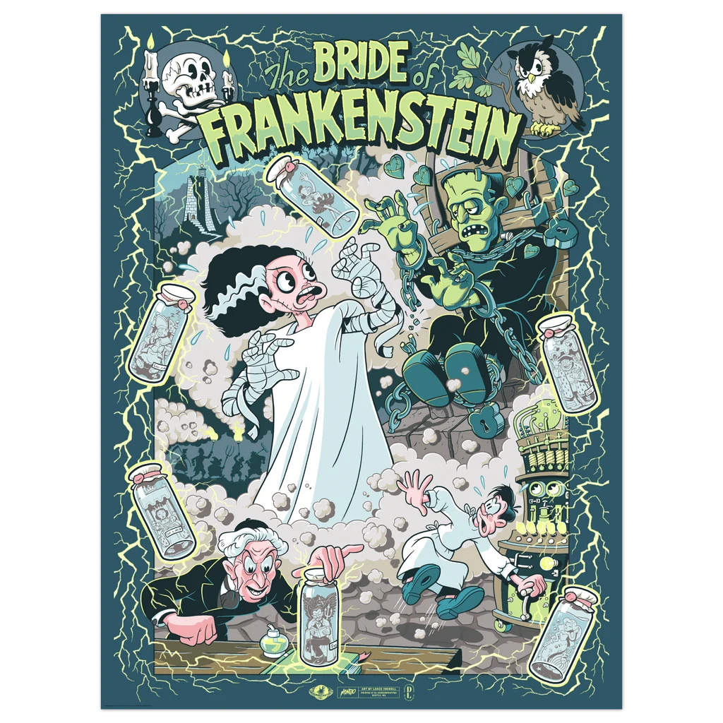 Bride of Frankenstein Poster - Lance Inkwell
