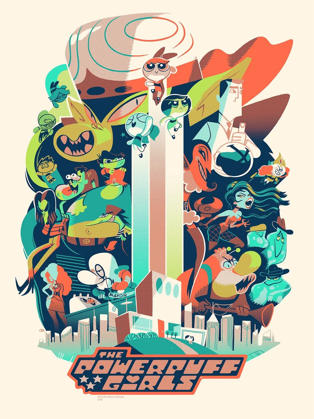 The Powerpuff Girls by Glen Brogan