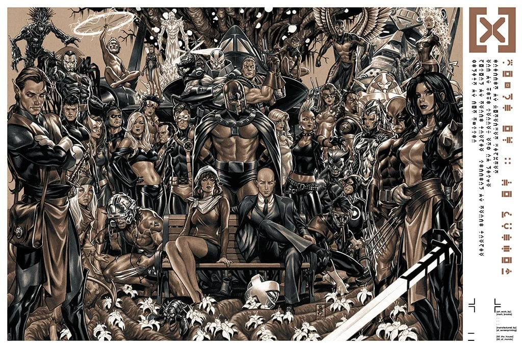 X-Men: House Of X/Powers Of X Variant Screenprinted Poster