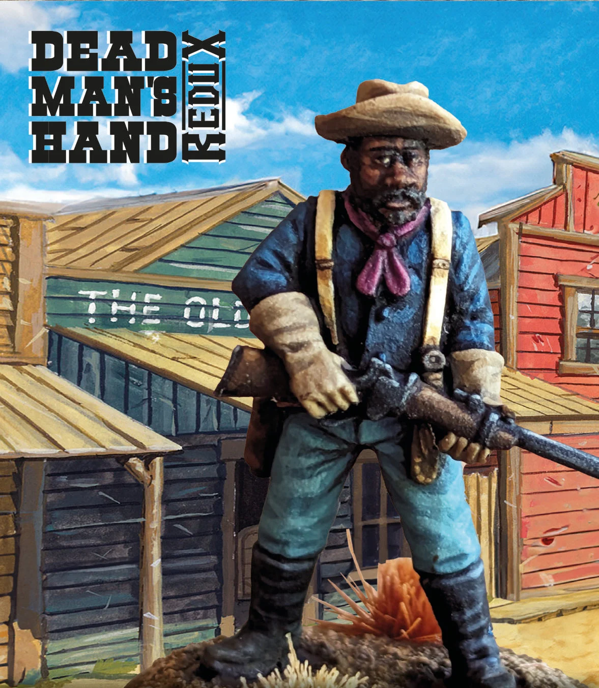 Dead Man’s Hand Buffalo Soldiers 28 mm Scale Metal Figures - Great Escape Games