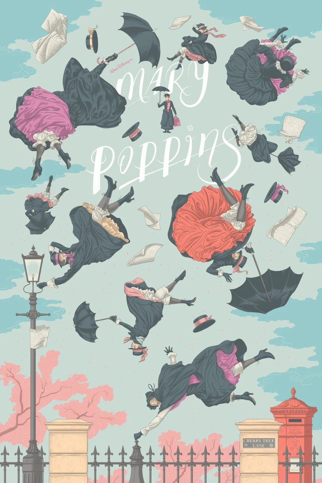 Mary Poppins Poster - Jonathan Burton
