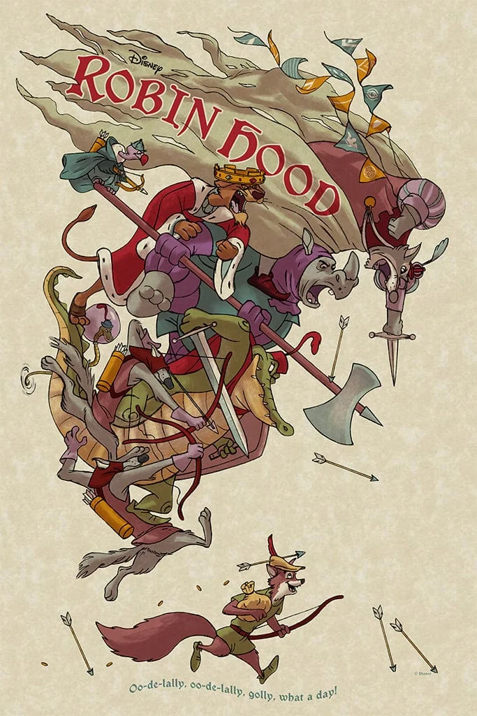 Robin Hood Poster - Jonathan Burton