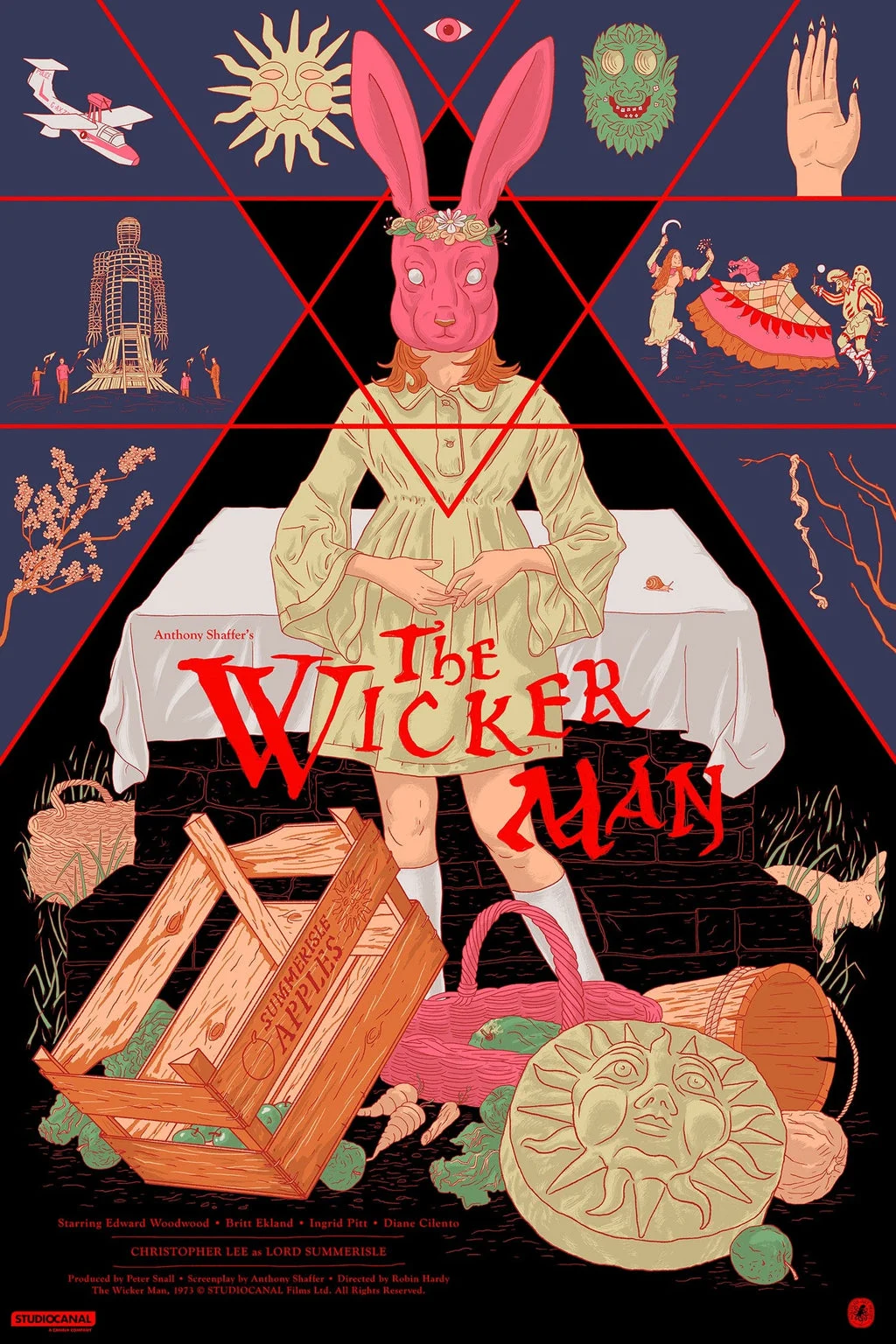 Nautilus x Mondo: The Wicker Man Poster - Jonathan Burton