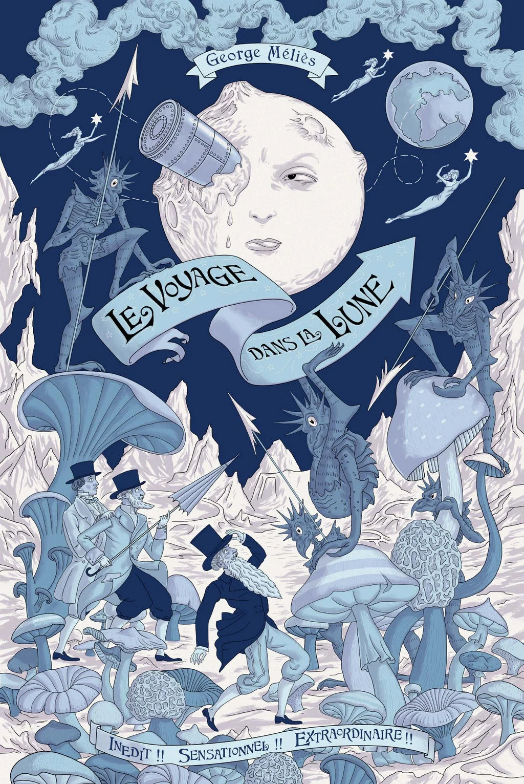 A Trip to the Moon Poster - Jonathan Burton