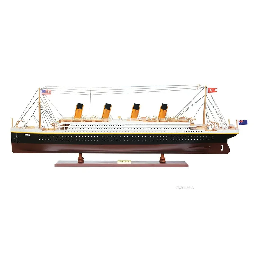 RMS Titanic (Extra Large) Wooden Scale Model - Old Modern Handicrafts