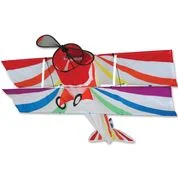 Rainbow Bi Plane Kite - Premier Kites