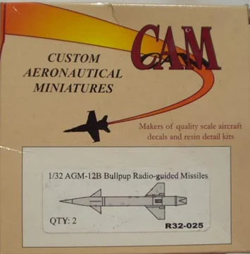 CAMR32025 1:32 CAM AGM-12B Bullpup Missiles (2) #R32025