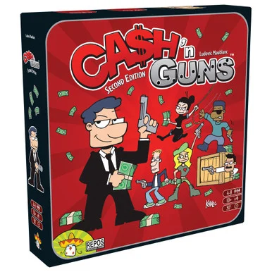 Repos Production CG02 Cash n Guns 2nd Edition - Asmodee