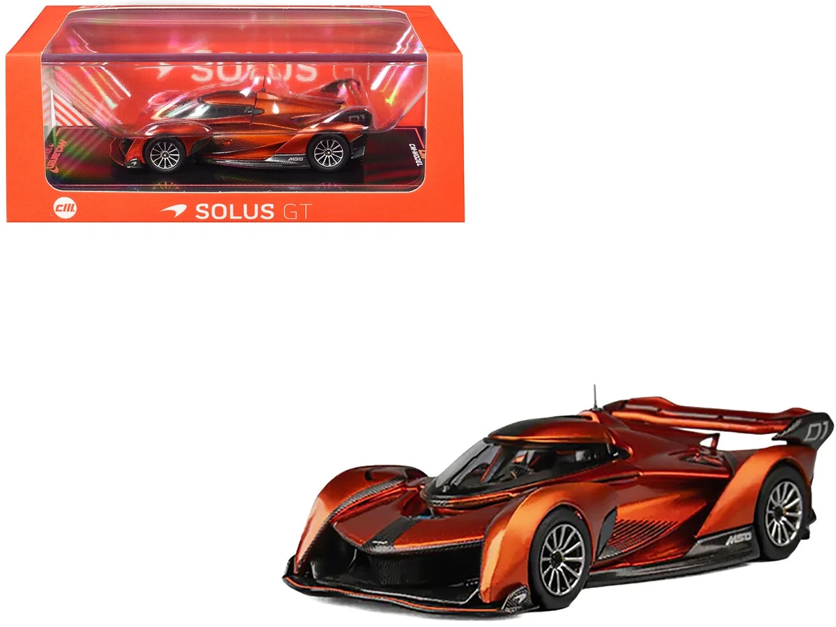 McLaren Solus GT Orange Metallic 1/64 Diecast Model Car by CM Model - CM Models