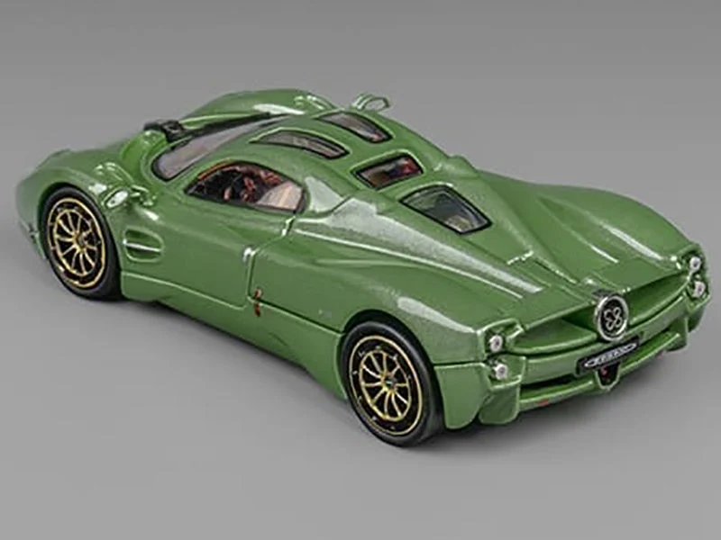 Pagani Utopia Green Metallic 1/64 Diecast Model Car by CM Model - CM Models