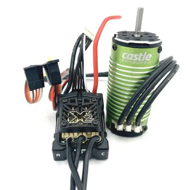 Castle Creations CSE010017106 MAMBA MICRO X2,16.8V, WP Sensored ESC & 1007-6350Kv Motor Combo