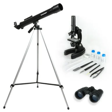 Celestron 22010 Telescope, Microscope & Binocular Science Kit