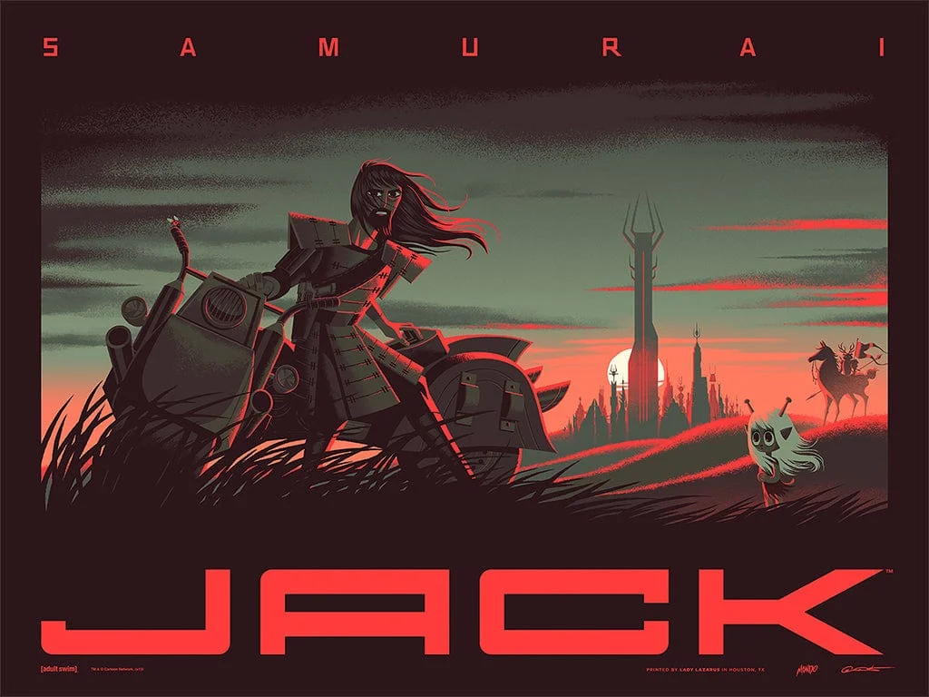 Samurai Jack Poster - George Caltsoudas