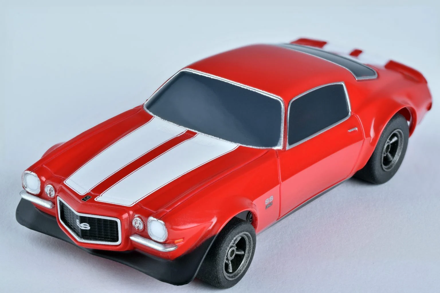 AFX Racing Chevrolet Camaro SS350 (Red) 1/64 Scale Slot Car