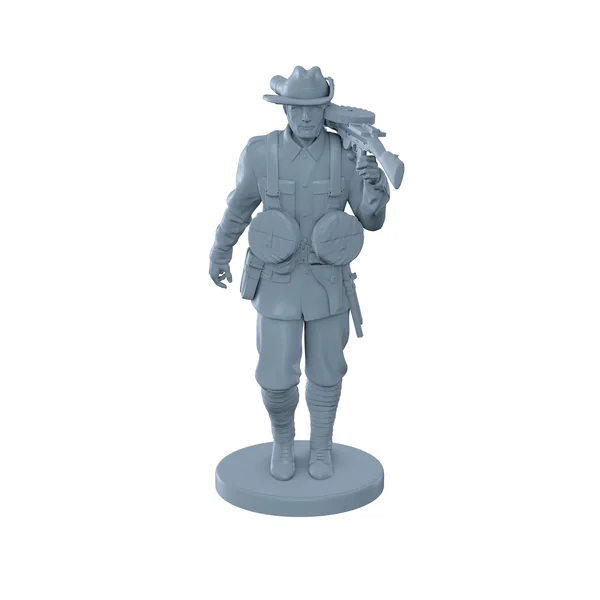 Australian Soldier with Lewis Gun WWI - Alternate Ending Games