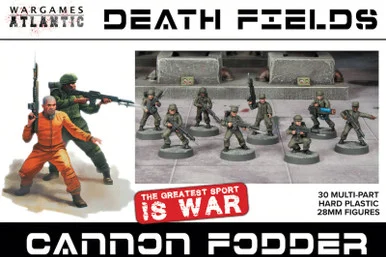 Wargames Atlantic WAADF005 Death Fields: Cannon Fodder - Wargames Atlantic Figures