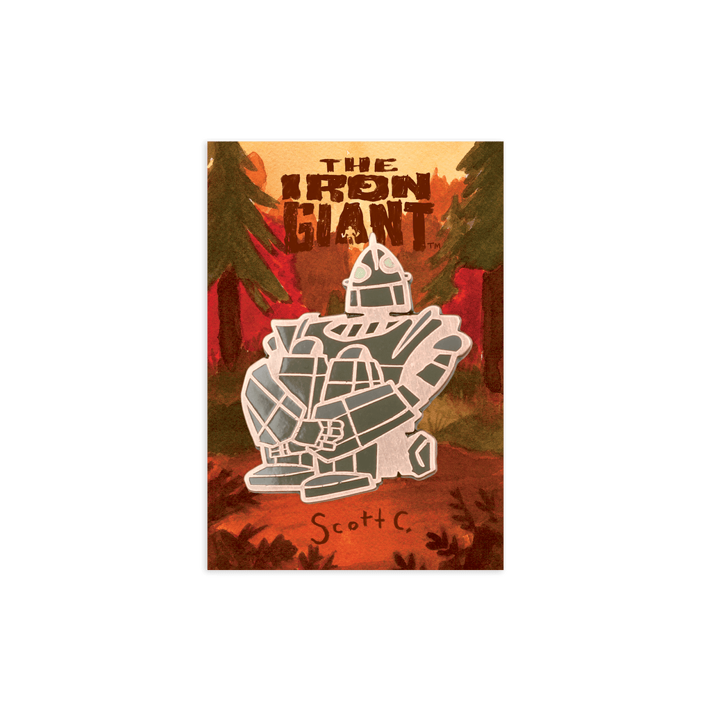 The Iron Giant Enamel Pin - Scott C.