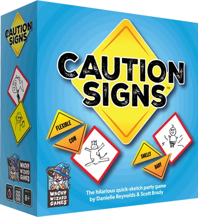 Wise Wizard Games CAU001 Caution Signs