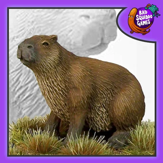 Charles - Giant Capybara 28 mm Scale Model Figure