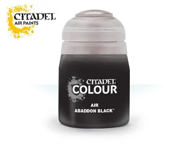 Warhammer Colour 28-15 Abaddon Black -Air (24ml)