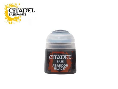 Warhammer Colour 21-25 Abaddon Black -Base (12ml)
